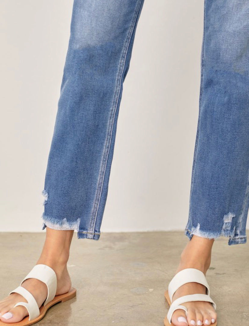 Farrah Slim Straight Jeans